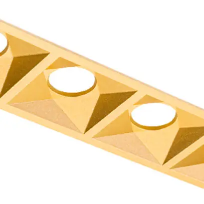 Réflecteur SG Inspire matière synthétique direct 140×38mm or 