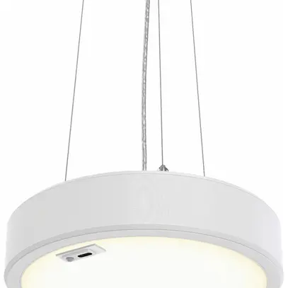 Luminaire suspendu LED Philips Essential 15.4W 1817lm 930 Ø390mm blanc 