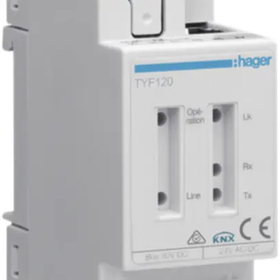 Interface AMD IP/KNX Hager TYF120 