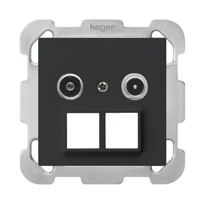 Presa multimedia INC kallysto R/TV montaggio B 23dB 2GHz nero 