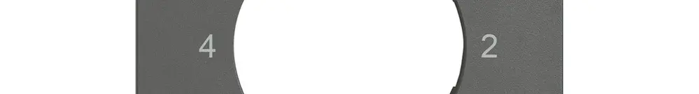 Montageset EDIZIO.liv SNAPFIX® f.Drehsch.m.Schloss 4-1-2-3 dgu 