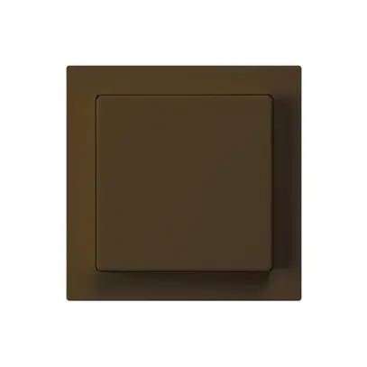 Kit frontale kallysto 60×60 marrone per interruttore/tasto 