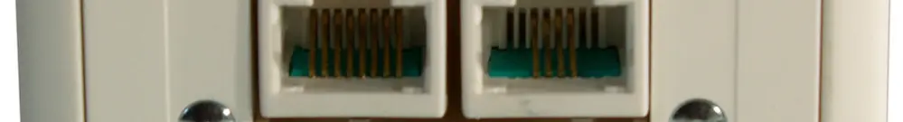 Presa AP SOHO 2×TT/2×RJ45/u separato ITplus EDIZIOdue bianco 