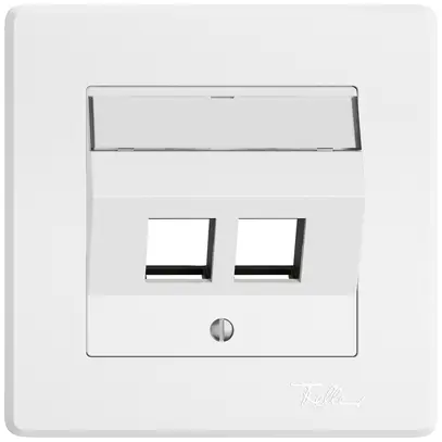 Kit di montaggio INC EDIZIO.liv Keystone SNAPFIX® inclinato 2× bi 