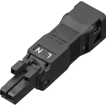 Douille Rittal SZ 2500.620 pour luminaire de système LED 240VAC 2P 5pcs 
