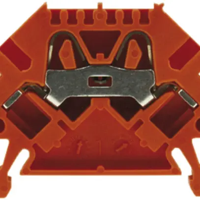 Borne de passage joignable WZ 0.5…4mm² 32A 800V raccord fiches 2×1 DIN 35mm ora 