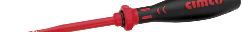 Tournevis plat CIMCO SLIM, 3.5×0.6×100mm, VDE, 10 000V 