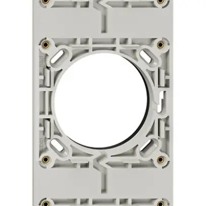 Intestazione NUP Feller NEVO, 3×1, per apparecchi N.CO, grigio chiaro 