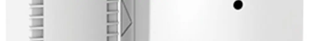 Contact de fenêtre KNX RF AP paladin 686 410 rfs 78×28×23mm blanc 