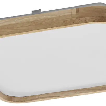 LED-Deckenleuchte LEDVANCE Orbis Alicia 24W 1600lm 830 395×395×60mm Holz 