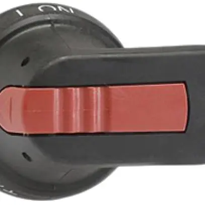 Maniglia pistola ABB per OT160-250 nero IP65 ase 65mm chiudibile 