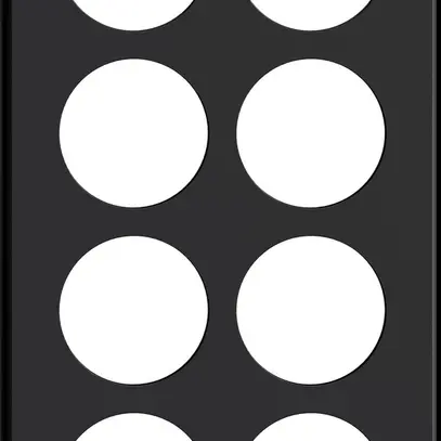 UP-Kopfzeile STANDARDdue 4×2, schwarz 