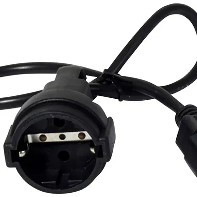 Cavo 10A 230V 1 spina a contatto protezione (tipo F) spina dispositivo 0.6m ne 