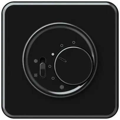 Termostato ambiente INC origin interr.caldo/freddo 230VAC 5…30°C 10A nero 