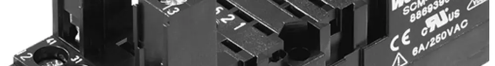 Relaissockel WM SCM-I 4CO N TH35 Schraubanschluss 14 73.5×27.2×41.5mm 