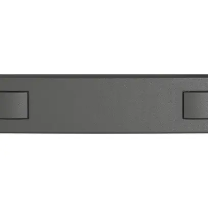 Poussoir 1/8 EDIZIO.liv SNAPFIX® p.KNX&UNI s.LED comm.à 2 touches grf 