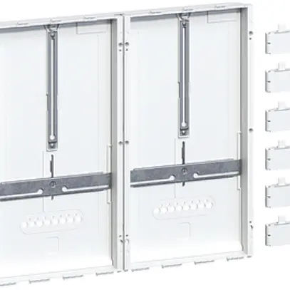 Piastra per contatore Hager univers N per 2 contatori 500×450mm 