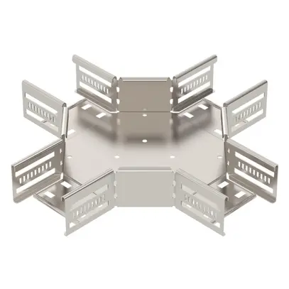 Pièce en croix BET RK 60×100mm acier fin A2 brut 