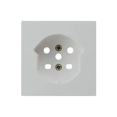 Plaque frontale kallysto T15 gris clair 60×60mm pour prise T15 