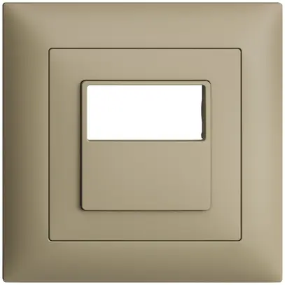 Set frontale EDIZIOdue FMI p.rilevatore di movimento pirios 180 R eco plus, sand 
