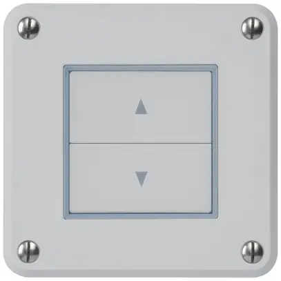 Interrupteur pour stores ENC robusto IP55 gris avec 2 touches de fonction 