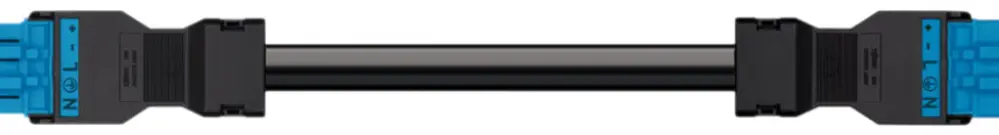 Câble de connexion MINI 5×1.5mm² 16A 400V 8m cod.I prise/fiche bleu Cca 
