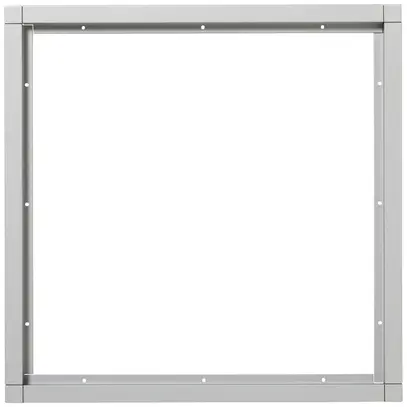 Cadre AP Siedle 9× 331×331×15mm argent 