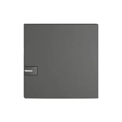 Poussoir 1/1 EDIZIO.liv KNX et UNI a.SNAPFIX® a.LED commande à 1 touche grf 
