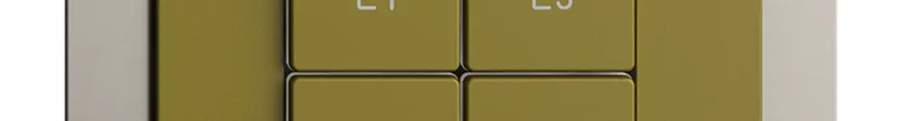 Pulsante scena INC 4 scene/4T Edue Wiser olive 
