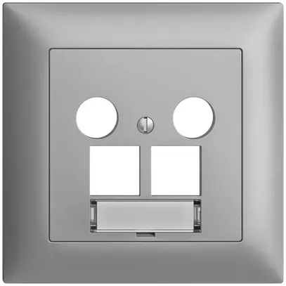 Kit di copertura ENC Edue FMI, p.presa multimedia EASYNET, p.2×RJ45 S-One, si 