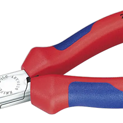 Pinza per telefono KNIPEX con dispositivo di taglio diritta 160mm 