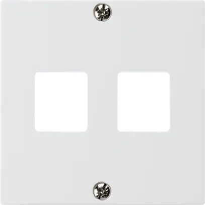 Kit frontal ENC HMS kallysto A pour 2 modules blanc 