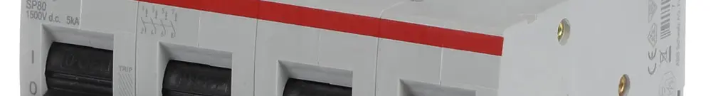 Disgiuntore ABB S804PV-SP80 4P 1500VDC 80A 5kA 6UM 