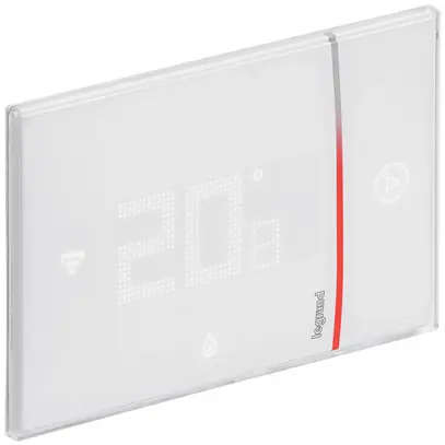 Thermostat d'ambiance ENC Legrand Smarther 2 WLAN blanc 