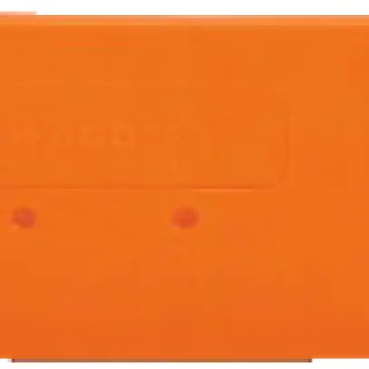 Paroi de fermeture WAGO pour 280-633 orange 