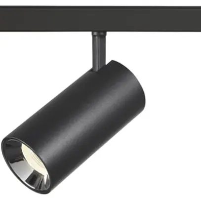Spot LED SLV NUMINOS S 1×16W 1170lm 940 55° DALI 48V AD Ø60mm nero/argento 