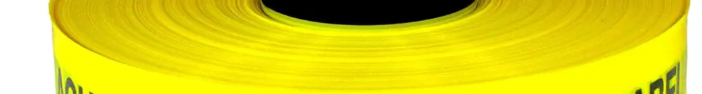Nastro d'avvertimento 3M 0.15×40mm 250m Achtung Starkstromkabel giallo 