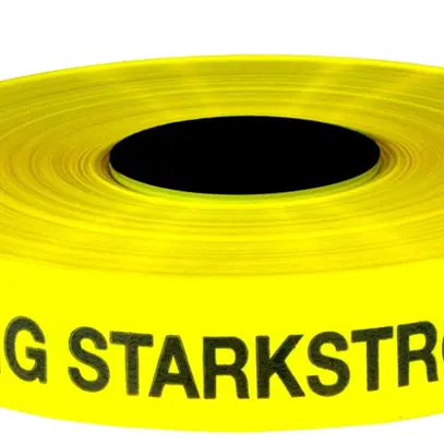 Nastro d'avvertimento 3M 0.15×40mm 250m Achtung Starkstromkabel giallo 