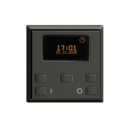 Timer astro. ON-OFF 1c/1t ZEP EDIZIOdue nero 