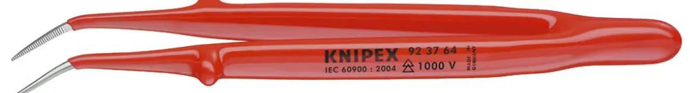 Präzisions-Pinzette KNIPEX 150mm, 45°, 1000V, IEC609000 