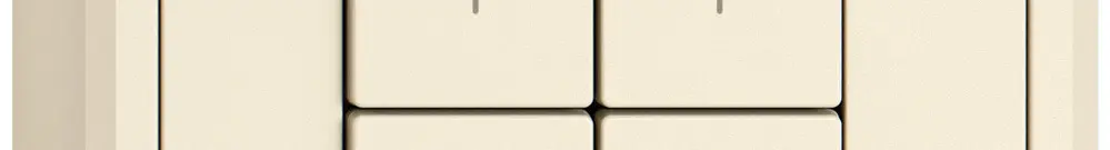 AP-Nebenstelle Dimmer EDIZIO.liv Wiser SNAPFIX® 2 Kanal 4 Tasten cr 
