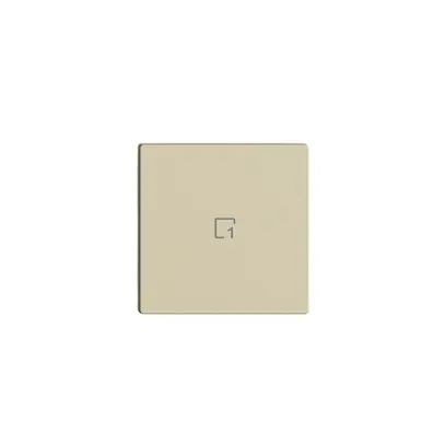 Poussoir 1/1 ENC Edue Wiser symbole scène 1 vanille 