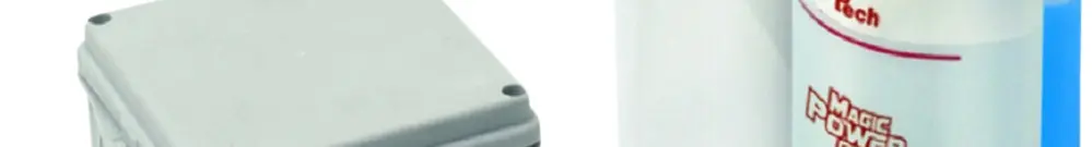 Scatola di derivazione AP Raytech con gel, 100×100×50mm 