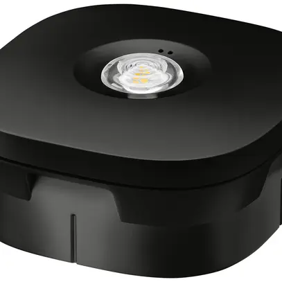 Luminaire de sécurité LED Tridonic R2A SELFTEST 3W 1h fon.secours auto-test noir 