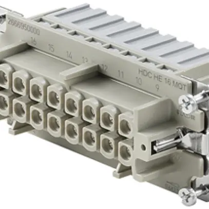Douille WM HDC HE 16 FQT 16 16A 500V 0.5…2.5mm² 