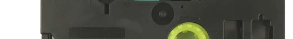 Cassetta nastro compatibile con OZE-731, 12mm×8m, verde/nero 