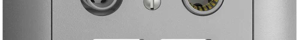 Prise multimédia 19dB ENC Edue FMI, prise d.passage, pour 2×RJ45 Keystone, si 