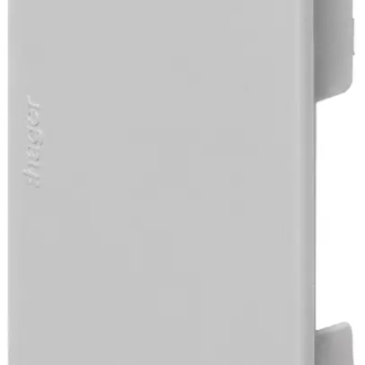 Pezzo finale Hager tehalit.LF/LFH 90×60mm grigio IP30 