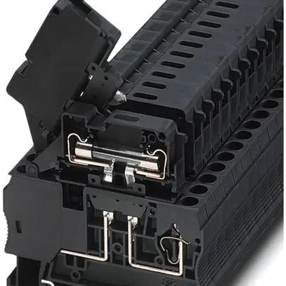 Sicherungsklemme Zugfederan. 10A 24V LED G-Sich. 6.3×32mm 