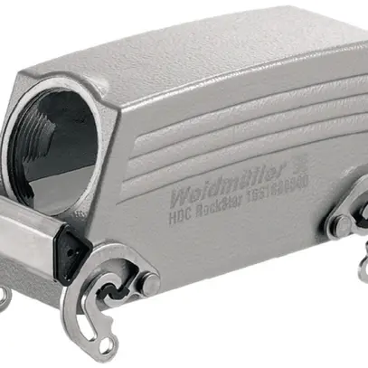 Scatola per spina Weidmüller HDC 24B gancio tras. parte sup.grd.8 1×M25 laterale 